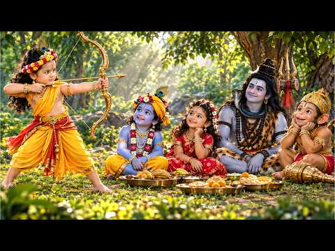 नन्हे धनुर्धर ने भगवानों पर क्यों ताना धनुष? || यशोमती मईया के नंदलाला || Krishan leela