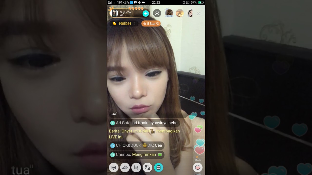 Bigo live karaoke sambil nganu