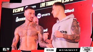 'MAKE SURE YOU GET THAT BELLY OFF!' - ZACH PARKER TEASES TYRON ZEUGE AFTER HE WEIGHS-IN HEAVY