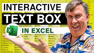 Excel - Interactive Legend In Excel Chart - Episode 778