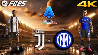 FC 25 - Juventus vs Inter | Serie A 25/26 Full Match | PC™ [4K60]