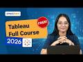 Tableau Full Course 2026 | Tableau Tutorial For Beginners | Tableau Developer Course | Simplilearn