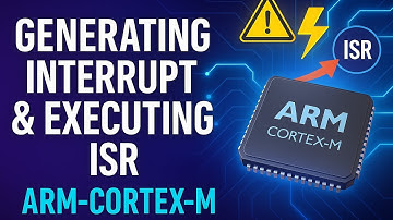 Example program on Interrupts triggering & ISR Execution in ARM-CORTEXM4   