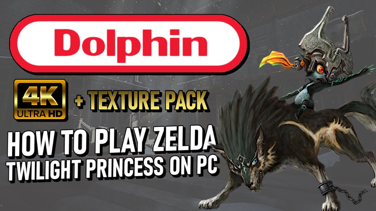 Как играть в Zelda Twilight Princess на ПК с модом текстур (руководство по настройке эмулятора Do...