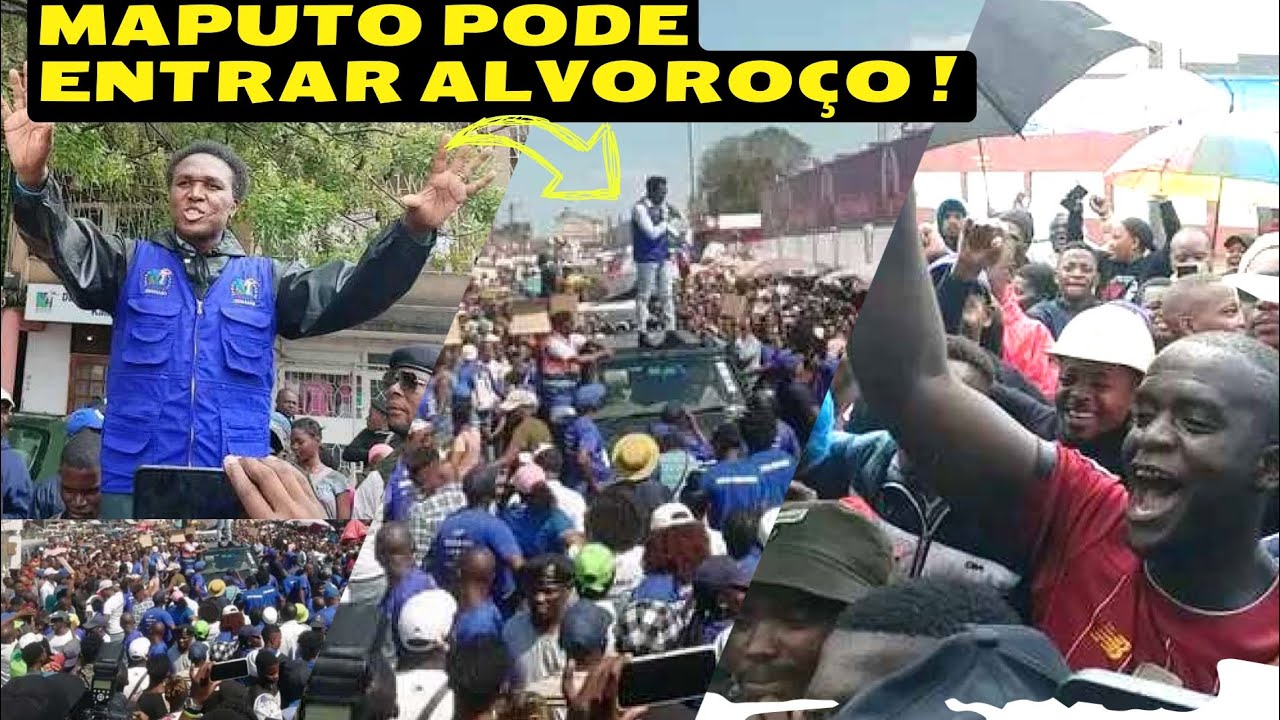 Mo ambique Ven ncio Mondlane Diz Que Ir A Extremos Se N o For Posta Mo ambique Ven ncio Mondlane Diz Que Ir A Extremos Se N o For Posta