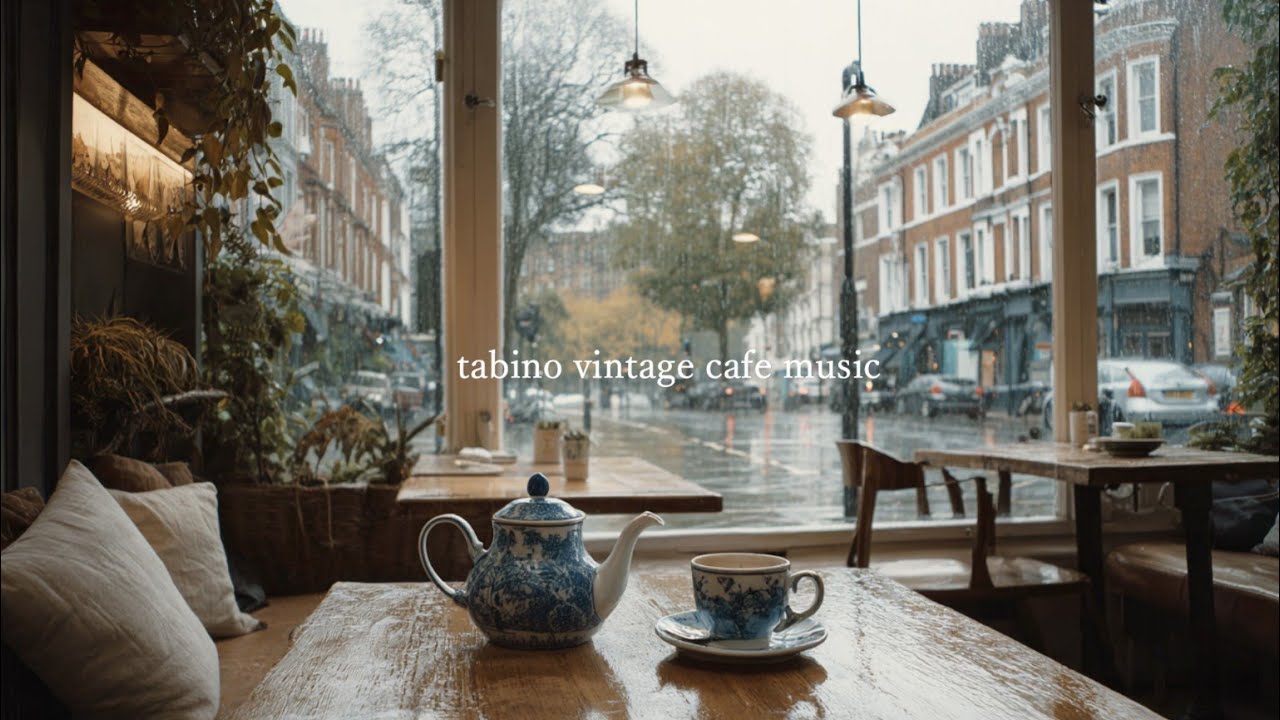 [Playlist] Дождливое утро в Лондоне｜Rainy London Morning Jazz Café ☕ Soft Female Vocal