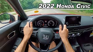 2022 Honda Civic Sport - Redefining Entry Level Refinement (POV Binaural Audio)