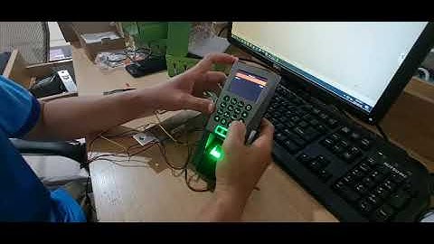 RONALD JACK F18  hướng dẫn sử dụng máy chấm công vân tay kiểm soát cửa