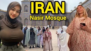 Real Magic Inside IRAN!! Incredible Walking Tour in Nasir alMulk Mosque in Shiraz, Iran