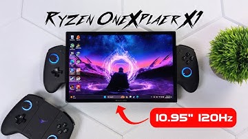 ONEXPLAYER X1 Ryzen Edition Hands On, An All New 10.9" 120Hz Handheld! First Look