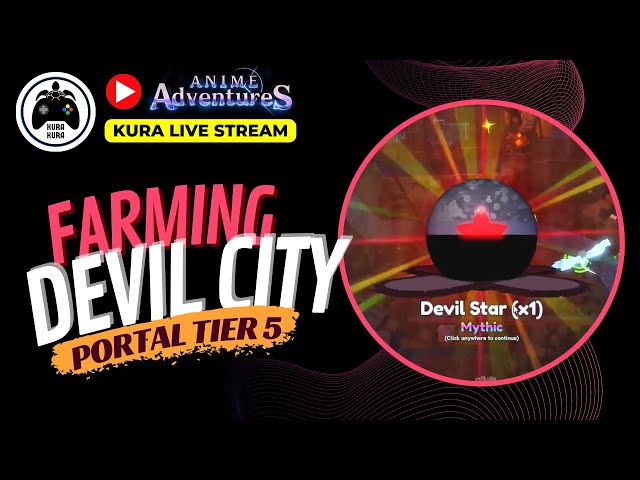 Anime Adventure] I GOT DEVIL STAR! - YouTube