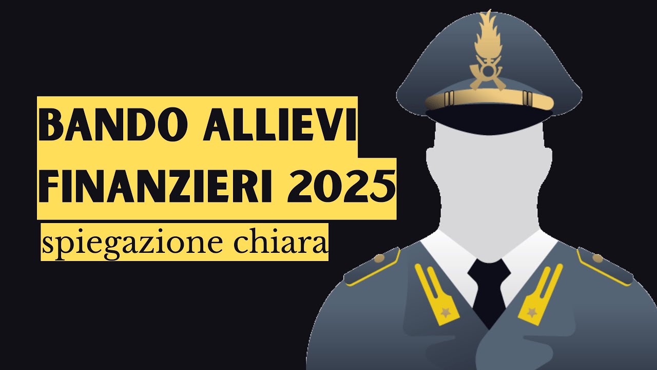 Bando allievi finanzieri 2025 (1985 posti)