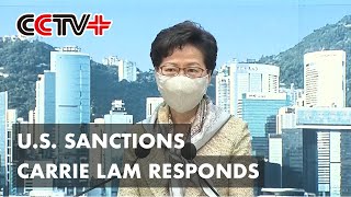 Chief executive of china's hong kong special administrative region
(hksar) carrie lam said tuesday that will not be frightened by any
sanctions, wh...