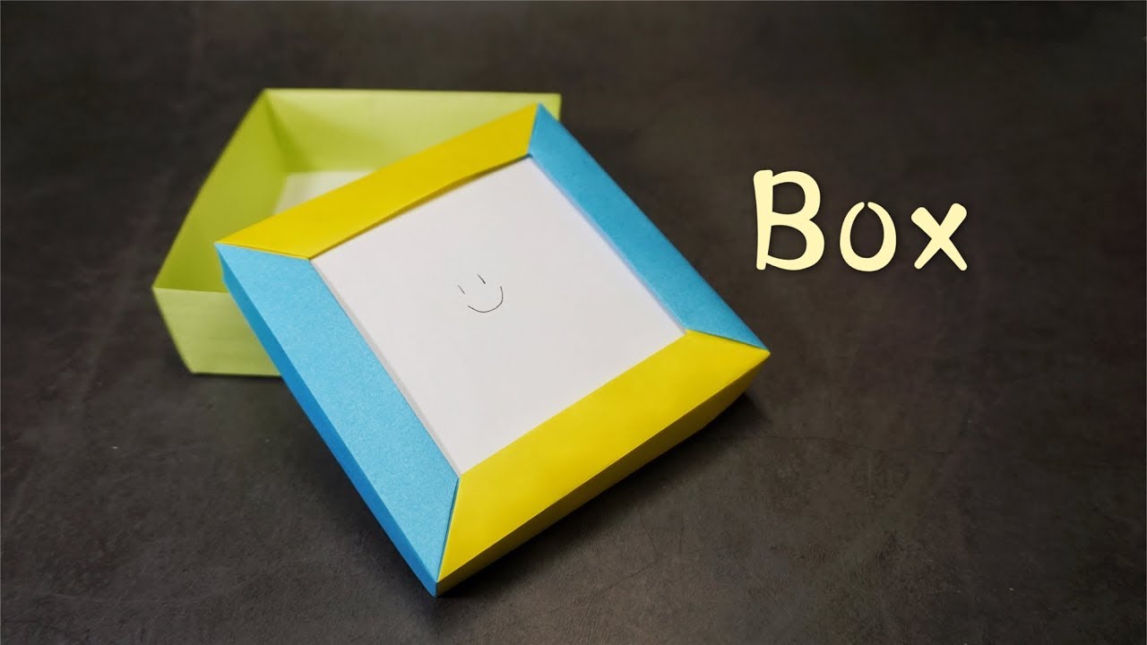 Origami Tutorial Gift Box Tomoko Fuse