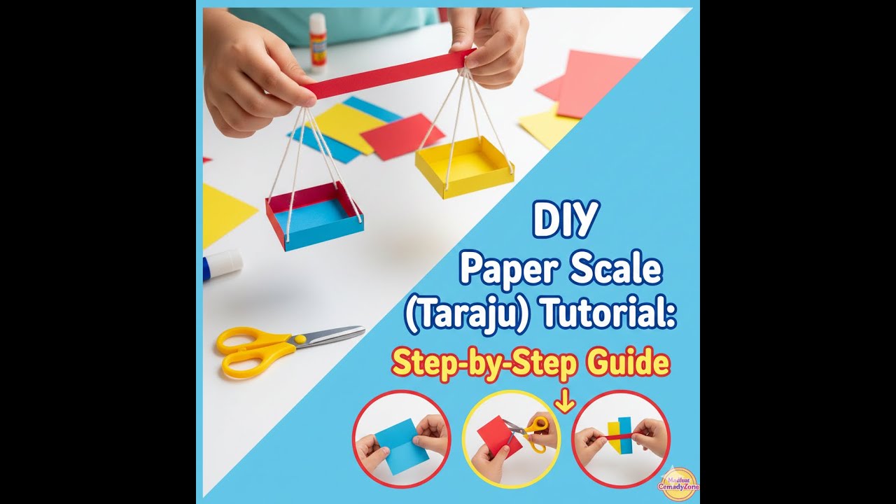 DIY Paper Scale (Taraju) Tutorial: A Step-by-Step Guide 