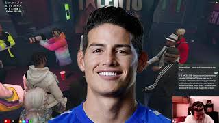 JUGANDO con James Rodriguez, Paisavlogs y Osorioslayer en Colombia ROLEPLAY