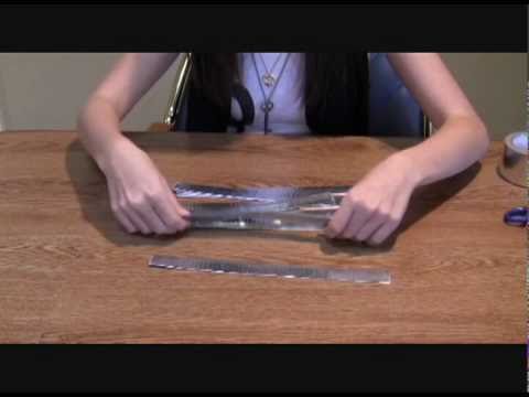 Como fazer uma fita Bolsa tecida do duto