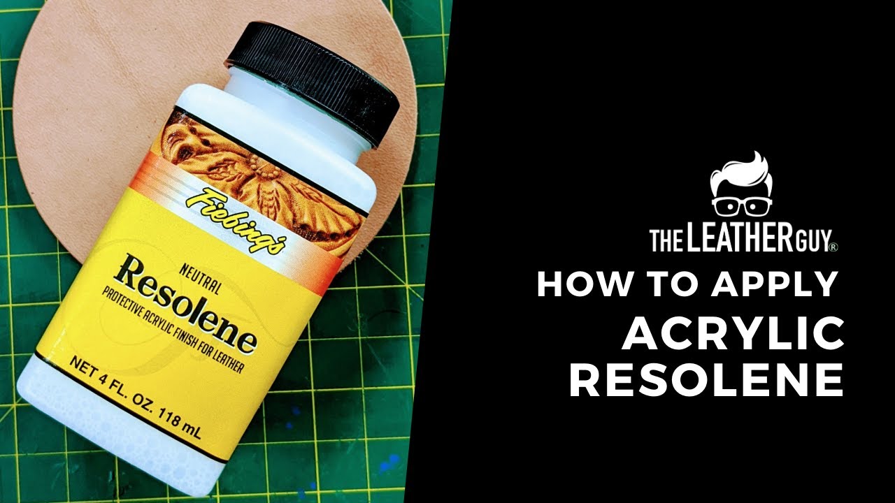 How To Use Fiebing'S Acrylic Resolene