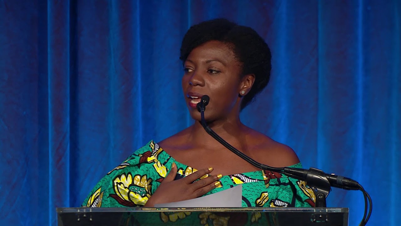 Joy Notoma Accepts 2018 Newsweek Magazine Alumni Prize