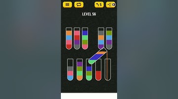 water sort puzzle level 56 | walkthrough solution | Mini Gamer World