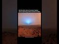 The Loneliest Sunset Ever on Mars
