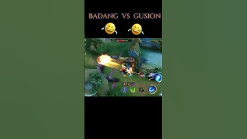 badang vs gusion🔥🤣in rank#mlbb#shorts#chishy gaming