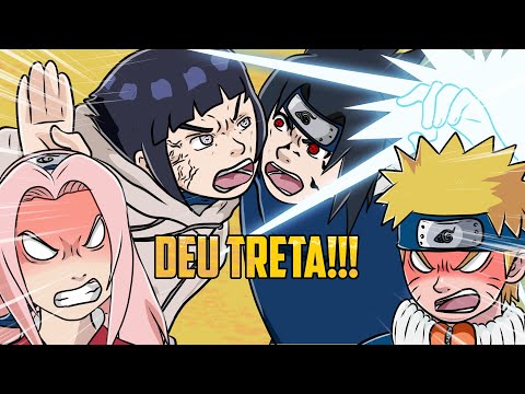 Naruto Vs. Sasuke Vs. Sakura Vs. Hinata: VOCÊ É MINHA PAIXÃO (RAP ANIMAÇÃO)