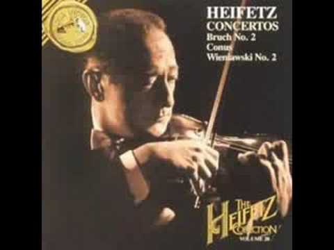 Heifetz Plays Conus Movement 1 Part 1