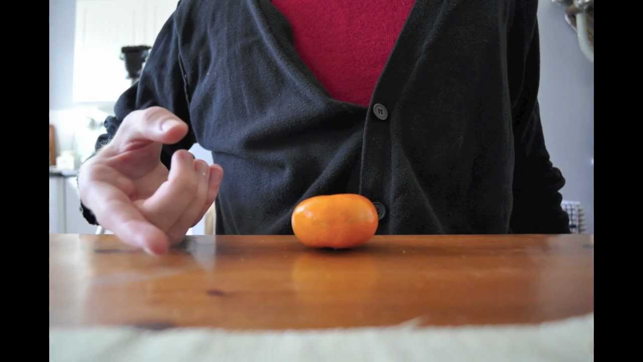 dried clementine peel