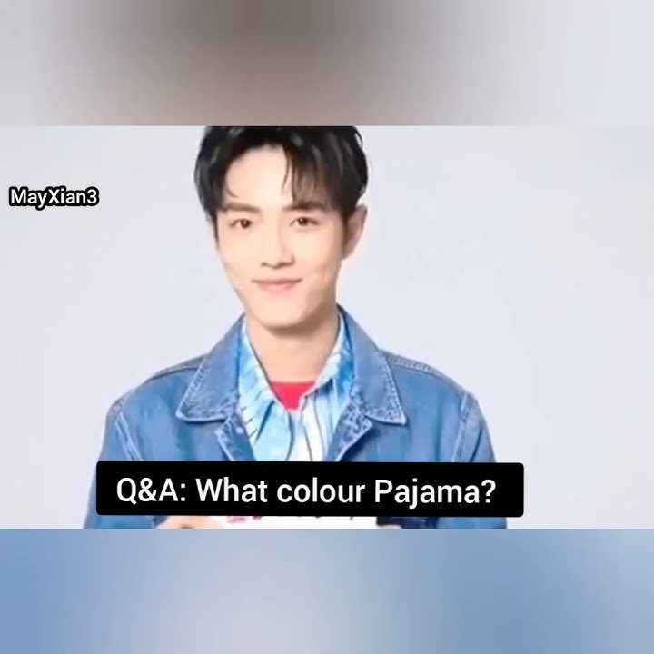 Now--What Colour Pajama? XZ: I Don't Wear Any/Then--Sleep N*ked or Wear Pajama?WYB&XZ: Sleep N*ked/😂
