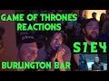 GAME OF THRONES | Burlington Bar REACTION /// S7 Episode 4 BRAN & BAELISH - ARYA VS BRIENNE \\\