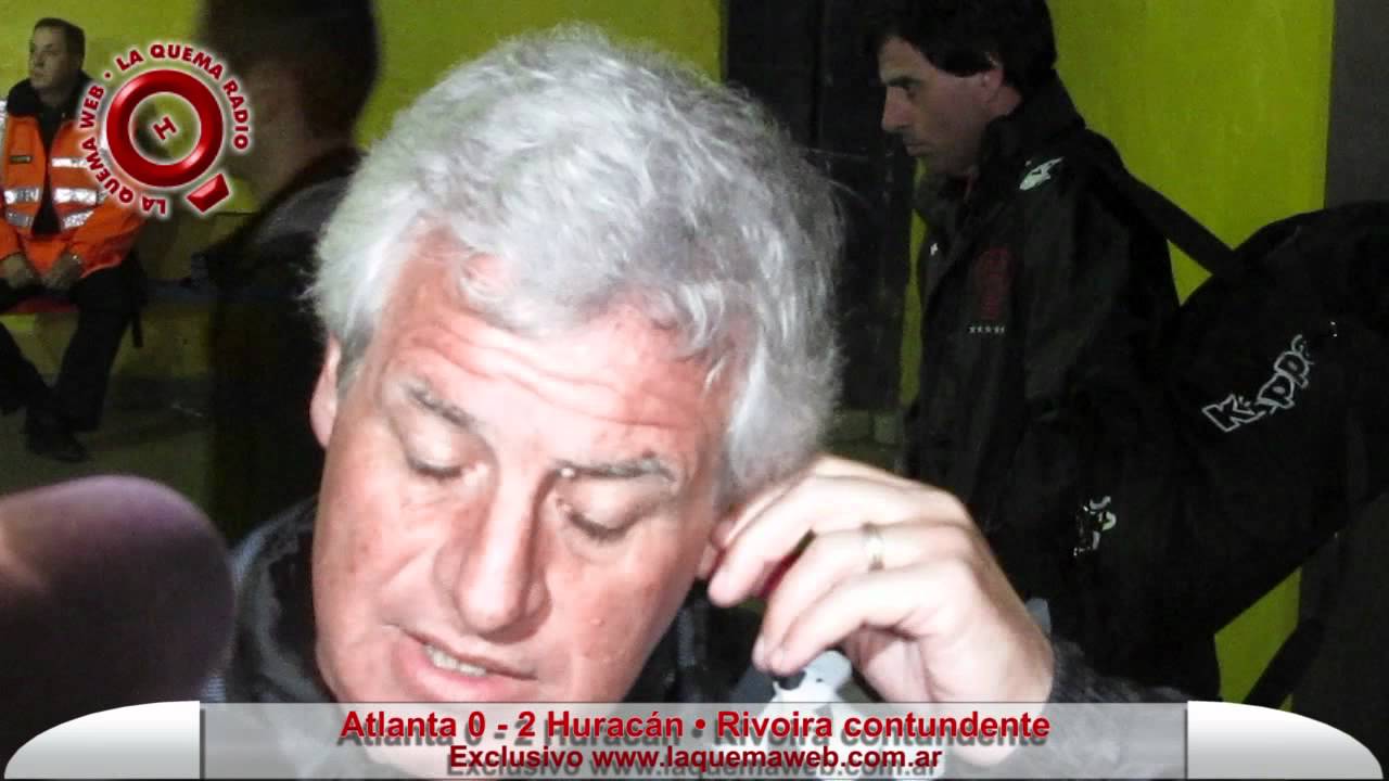 Atlanta 0 - 2 Huracan - Hector Rivoira contundente - www.laquemaweb.com.ar huracan 2019