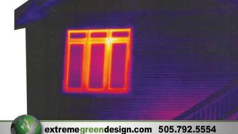 Thermal Imaging showing the Benefits of ICF Insulated Concrete Forms