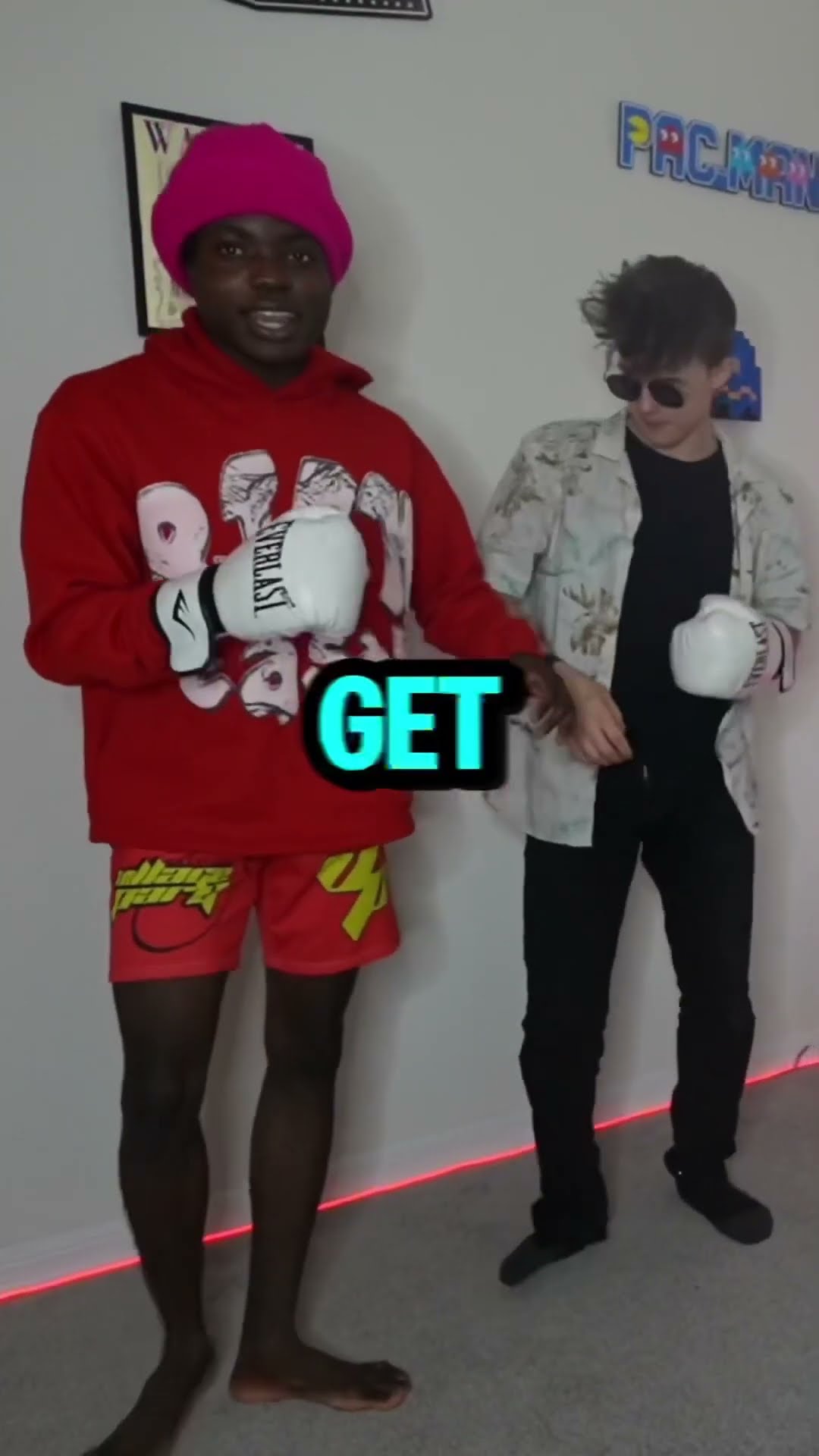 He broke my paintings ?