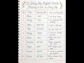 कितने Words जानते हो? 🤔English Vocabulary Challenge  #shorts #english #vocabulary