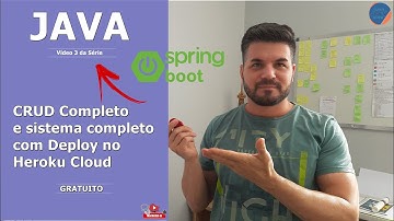 Vídeo 3 -  Aplicação Spring Boot no Heroku como fazer deploy de uma API RESTful