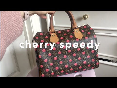 Louis Vuitton Cherry Speedy 25 Cerises Collection/ Takashi