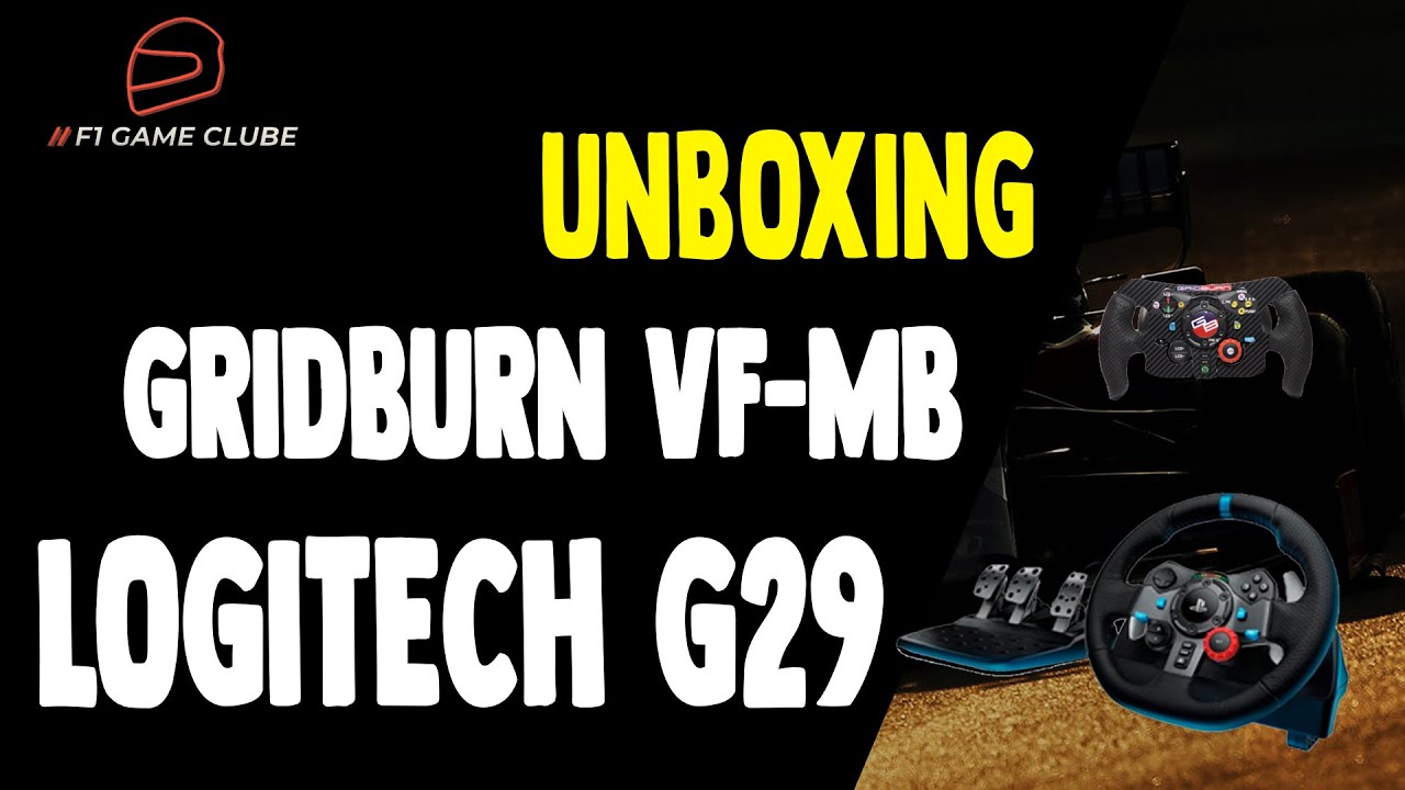 Volante Logitech G29 no PC - Unboxing e primeiras impressões 