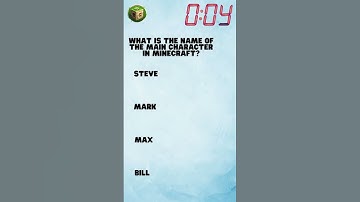 Minecraft Trivia - Can YOU solve it?