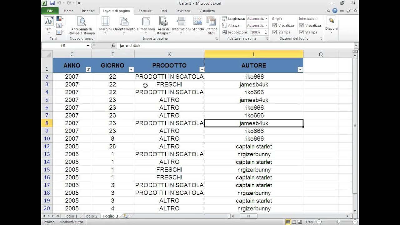 Microsoft Excel 2010 - Anteprima di stampa e stampa di tutto o di parte del  foglio di lavoro - YouTube