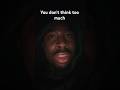 You don’t think too much… Subscribe if this was relatable #underdog #shorts #notjustkings