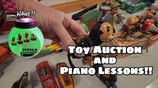 Toy Auction and Piano Lessons!! - In Person Estate Auction