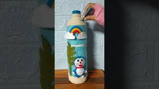 Celengan Doraemon | Celengan Botol Bekas #diy