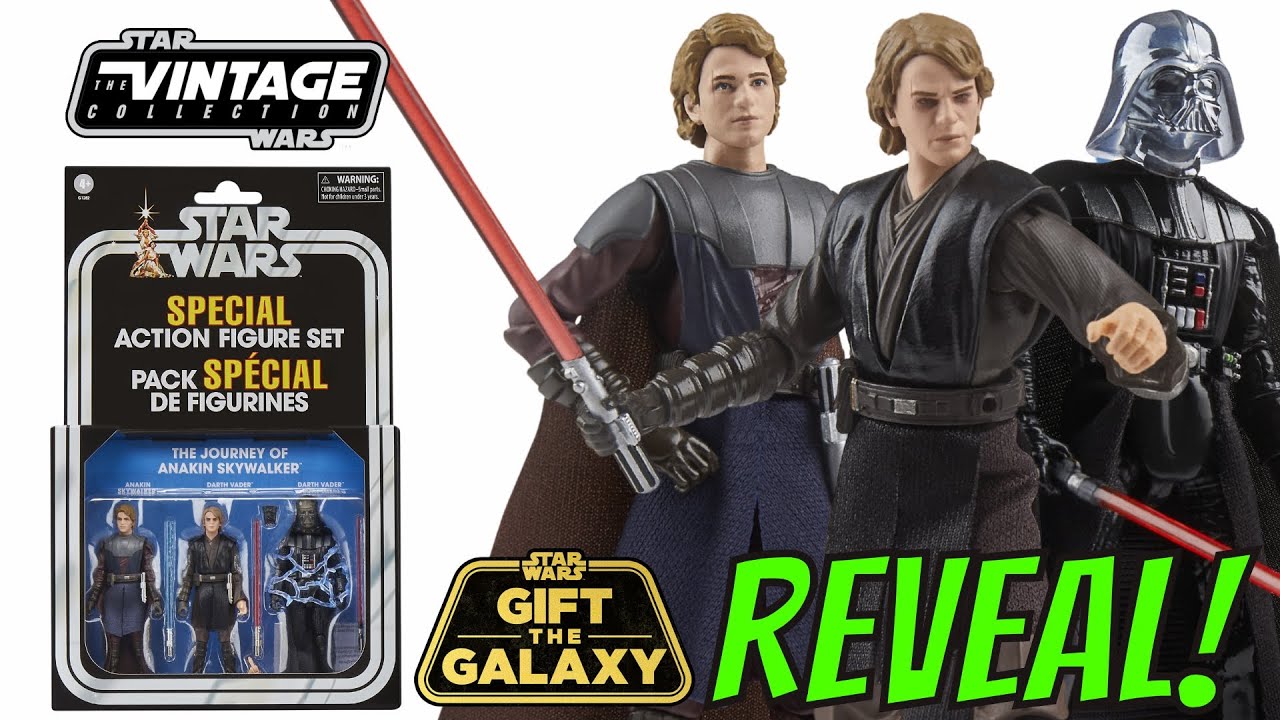 その他 The Journey of Anakin Skywalker Hasbro Reveal The Vintage Collection Journey of Anakin
