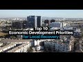 Top 10 economic development priorities for local recovery