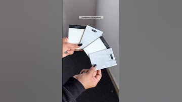 Transparent Sticky Notes 🌷✨🎀#stationary #stationery #stationarylover #stickynote #kawaii #cute