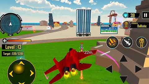 Bee Robot Car Jet Transformation Super Robot Game | New Beee Robot in City - Android Gameplay