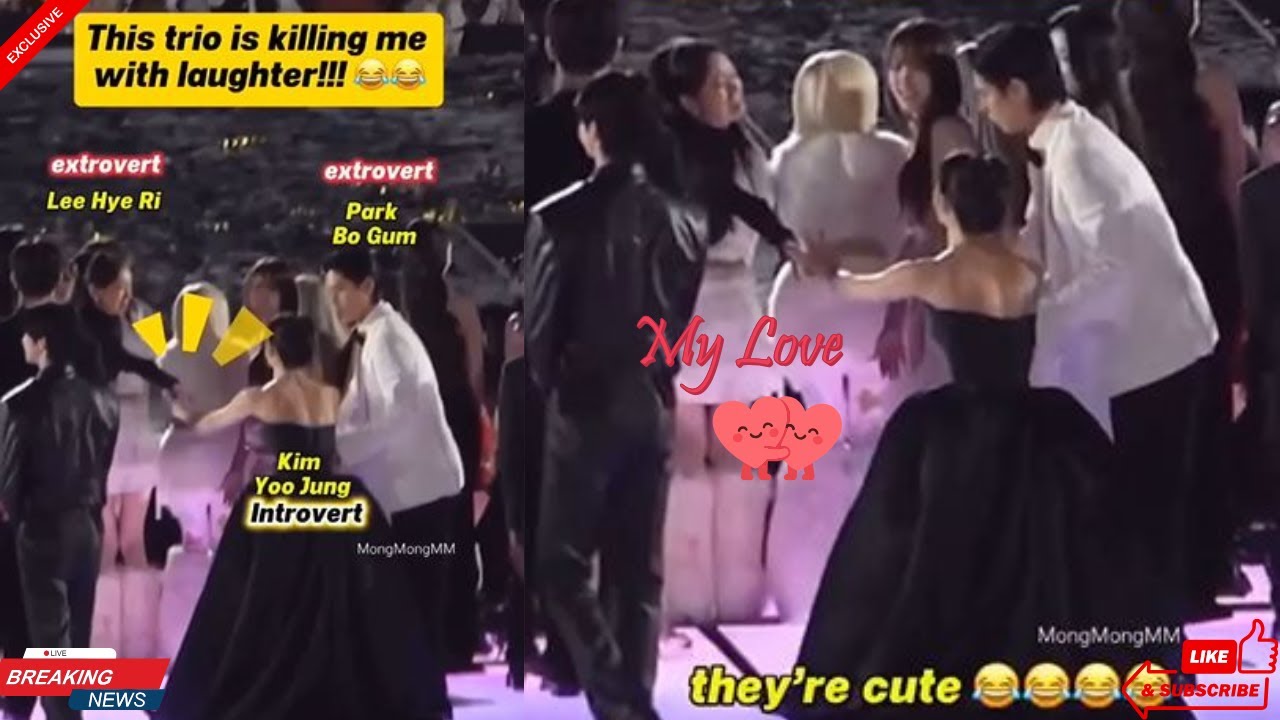 Hilarious Clip: Park Bo-gum Tug-of-Wars with Kim Yoo-jung While Hyeri Joins In — Fans in Stitches!