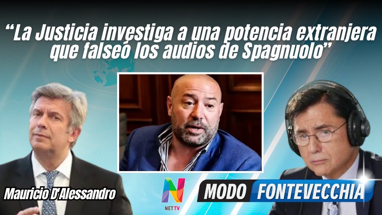 El abogado de Spagnuolo reveló una curiosa teoría sobre el origen de los audios