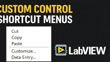 Creating Custom Control Shortcut Menus in LabVIEW